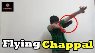 FLYING CHAPPAL CONFIRM|FUNNY VIDEO|