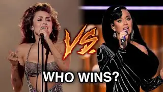 Miley Cyrus Vs. Katy Perry: Vocal Battle (D3 - G5)