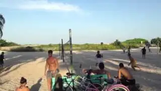 Brazilian Beach Soccer Volleyball