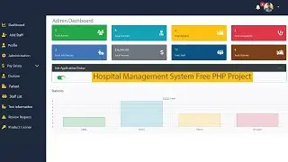 full stack hospital management system with database