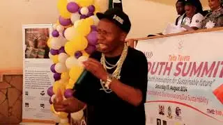 D-UCOOL LIVE AT CDF HALL MWATATE DURING YOUTH SUMMIT ON 17th AUGUST 2024.