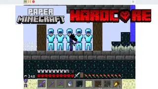 I Transformed the End into the Deep Dark in Paper Minecraft Hardcore