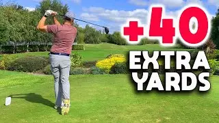How I Swing Slower But Still Hit Driver Over 40 Yards Further!!!