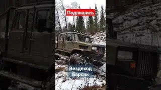 Вездеход Барсик, сделан на основе Газ 66.