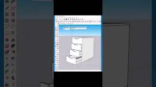 how to make drawers in sketchup
