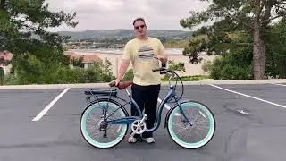 The LOWEST Step Thru Electric Bike on the Planet!  An Ebike for Seniors & Adults for Easy On & Off