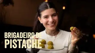 Brigadeiro de pistache vegano super fácil 🌱