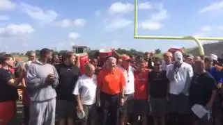 SHSU Bearkat Football Coaches Ice Bucket Challenge