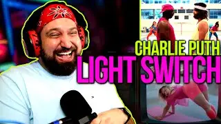 Charlie Puth - Light Switch REACTION!!