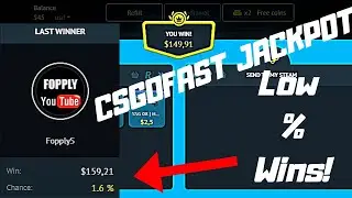 Csgofast Jackpot Wins! Ep. 25