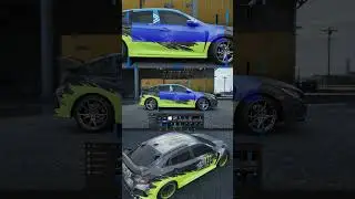 #monsterenergy car wrap in the real-time 3D visualization