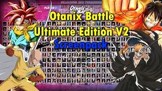 Mugen screenpack - Otanix Battle Ultimate Edition V2 (DirectX)