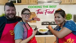 Learning how to cook Thai Food with a MASTER!