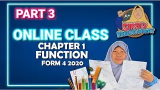 ONLINE CLASS | CHAPTER 1 FUNCTIONS ( FUNGSI ) | PART 3