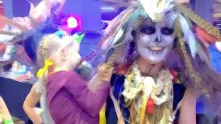 Santa Muerte Carnival on the territory of Art Plant Platform July 2019