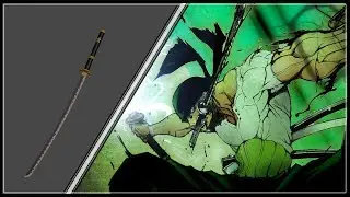 One Piece Zoro Enma Katana | Blender 3D Modeling