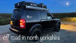 land rover discovery 3 overland build off road in north yorkshire