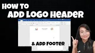 How to Add Logo in Word | Add Logo Header in Microsoft Word 2024