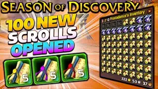 What Can You Get From 100 MAGE Scrolls in Season of Discovery.
