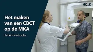 Het maken van een CBCT op de poli Mond-, Kaak- en Aangezichtschirurgie [MKA]