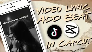 Lyric Overlay using 𝘾𝙖𝙥𝙘𝙪𝙩 // Easy using of Auto Generated Beat for Beginners // capcut tutorials