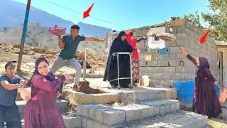 محبت، جشن: Hamid and his first wife return and the anger of the second wife