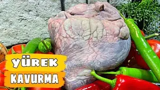 YÜREK KAVURMASI NASIL YAPILIR 💯SIĞIR YÜREĞİ MALZEMELERİ VE TARİFİ 👌DANA YÜREK KAVURMA YAPIMI
