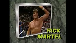 Rick Martel vs Iron Mike Sharpe   SuperStars March 25th, 1989