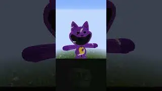I BUILT Catnap doll and Nighmare Catnap in minecraft #minecraft #catnap #ppoppyplaytime #shorts