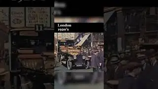 London 1920's.. Rare Video #shorts #history #shortsvideo