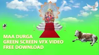 Maa Durga green screen vfx video Free Download | Copyright Free | 4k Quality