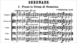 Tchaikovsky - Serenade for Strings Op. 48 (Score)