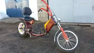 Задняя ось для самоделок. ТРИЦИКЛ, БАЙК, велосипед.