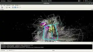 3D map using realsense D435 unprocessed | SLAM | ROS
