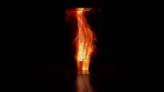 Fire in a Glass Box Simulation