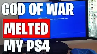 R.I.P PS4 PRO GOD OF WAR Over 6000 Hours of God of War