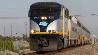 FAST TRAINS! Railfanning Bakersfield, CA Ft. F59s, MRL, and More!