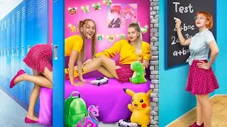 Building a Secret Room at School