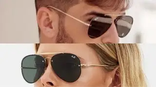 Lentes de sol Ray Ban Blaze Aviator 0ORB3584N