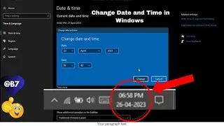 ( Fixed ) Date and Time Changes Automatically Windows After Restart in Computer & Laptop @B7