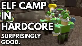ELF CAMP IN HARDCORE MODE | ROBLOX Tower Defense Simulator