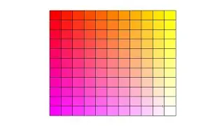 Simple Python Turtle Graphic and Code:  Color Array