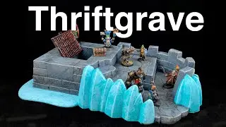 Frostgrave Terrain made from a Thrift Store Toy