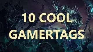 10 COOL GAMERTAGS