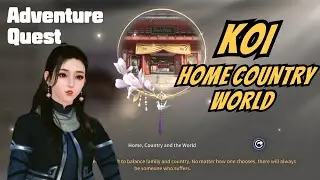Moonlight Blade M - Koi Lucky Quest Day 2 Home Country and World Find The Gift And Find Yang Zilin