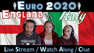 England vs Italy | Euro 2020 | Watch Along | Live Stream