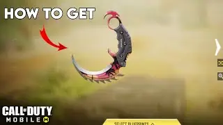 How to Get FREE Karambit in COD Mobile 😍