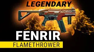 FENRIR - Best Submachine Gun in Cyberpunk 2077 - Flamethrower Build
