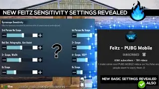 FEITZ SENSITIVITY SETTINGS - BEST NON GYRO SENSITIVITY SETTINGS NO RECOIL 👀💙✨ @Feitzz