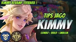 CARA MAIN KIMMY REVAMP ! BUILD & EMBLEM KIMMY TERKUAT 2025 ! | KIMMY GOLD LANE GAMEPLAY